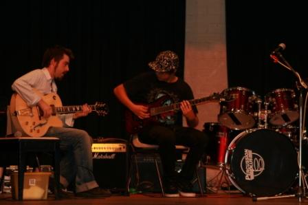 Joel Andrade Guitar accompanied by Daniel Babekuhl guitar teacher
